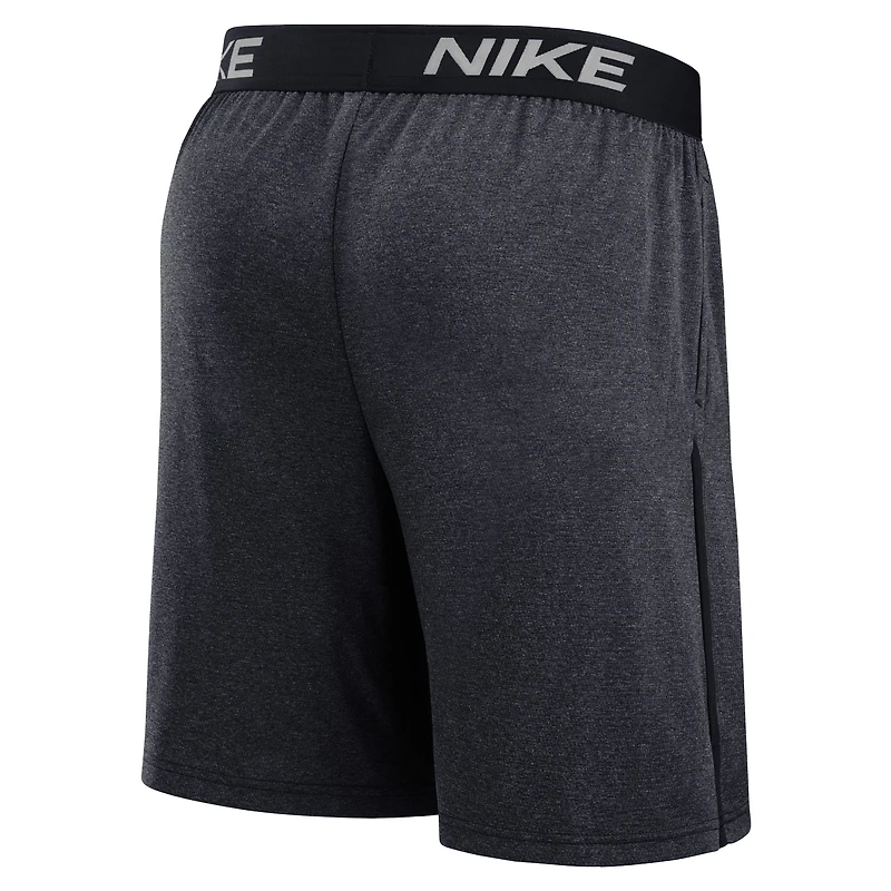 Men's Nike Black Cleveland Guardians Authentic Collection Practice Performance Shorts