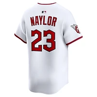 Maillot Nike Bo Naylor Cleveland Guardians Home Limited pour homme, blanc