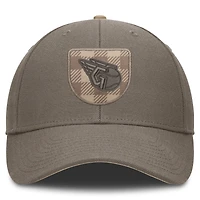 Casquette ajustable Nike marron Cleveland Guardians Statement Rise pour homme