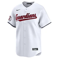 Men's Nike David Fry White Cleveland Guardians Home Limited Player Jersey