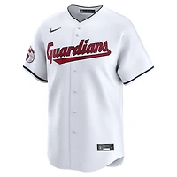 Men's Nike David Fry White Cleveland Guardians Home Limited Player Jersey