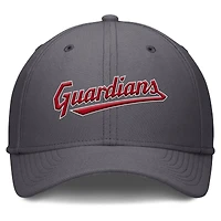 Casquette Nike Performance Flex grise Cleveland Guardians Swoosh pour homme