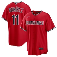 Men's Nike José Ramírez Red Cleveland Guardians Alternate 2 Replica Jersey