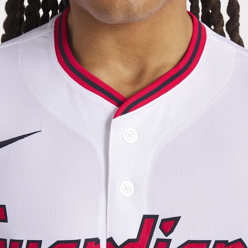 Maillot Nike José Ramírez blanc à domicile des Cleveland Guardians pour homme, édition limitée