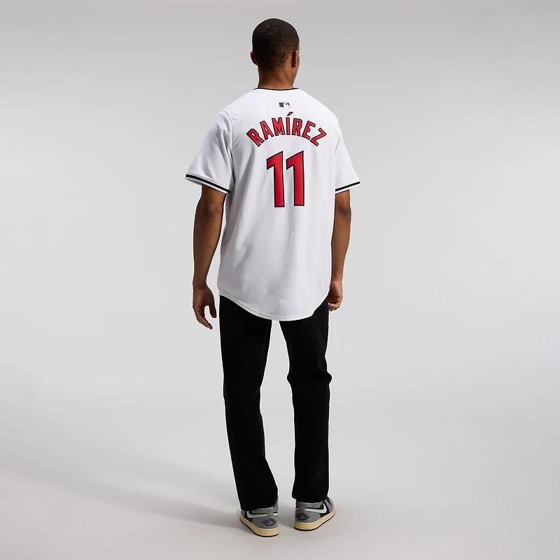 Maillot de joueur Nike Jose Ramirez pour hommes, Cleveland Guardians Home Limited, blanc
