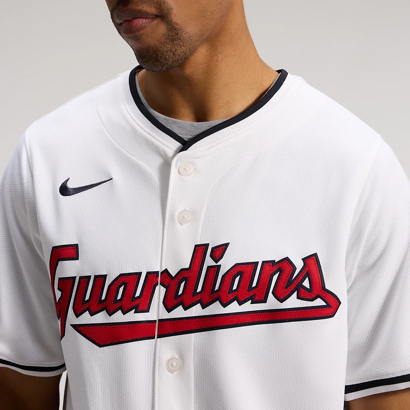 Maillot de joueur Nike Jose Ramirez pour hommes, Cleveland Guardians Home Limited, blanc