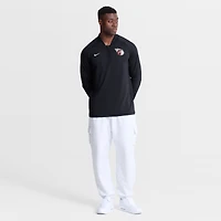 Men's Nike Navy Cleveland Guardians Authentic Collection Dri-FIT Raglan Half-Zip Pullover