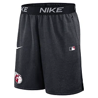 Short en tricot Nike bleu marine Cleveland Guardians Authentic Collection Performance pour homme