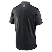 Polo Nike bleu marine Cleveland Guardians Authentic Collection Victory Dri-FIT pour homme