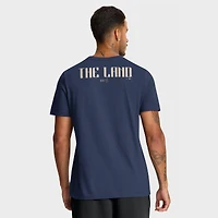 Men's Nike Navy Cleveland Guardians City Connect 2-Hit T-Shirt
