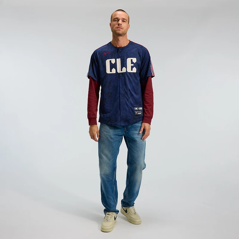 Men's Nike Navy Cleveland Guardians City Connect Limited Jersey
