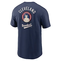 Men's Nike Navy Cleveland Guardians City Connect T-Shirt