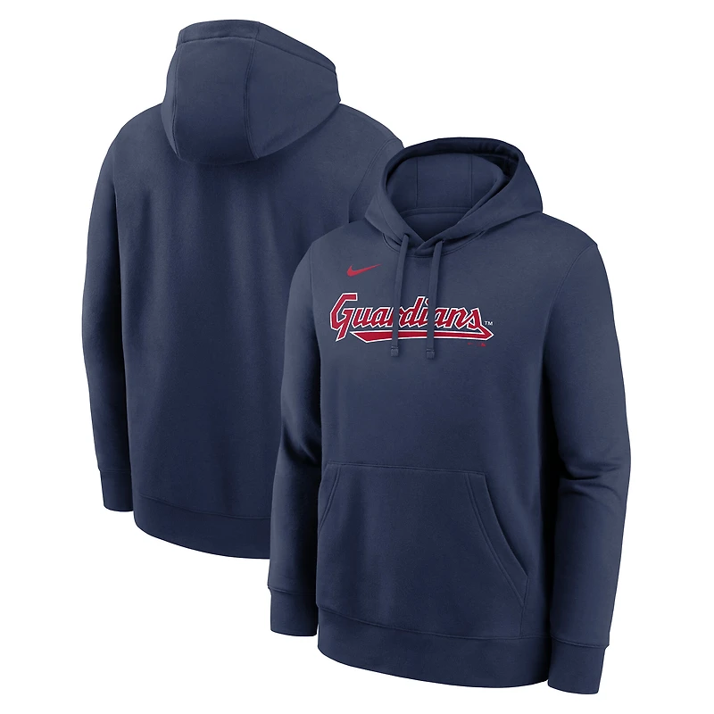 Men's Nike Navy Cleveland Guardians Dri-Fit Club Hoodie