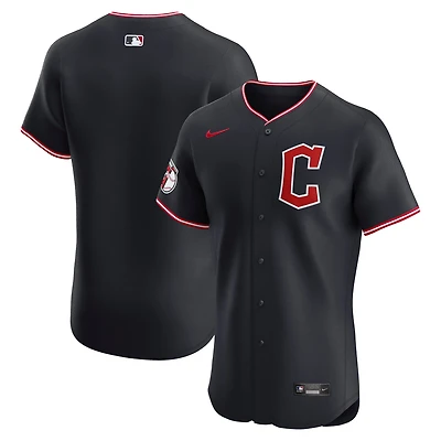 Maillot Nike bleu marine Cleveland Guardians Elite pour homme