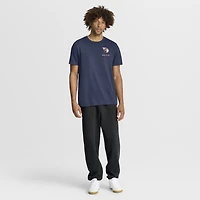 T-shirt Nike Primetime 2-Hit bleu marine pour homme Cleveland Guardians