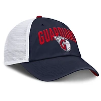 Men's Nike  Navy Cleveland Guardians Primetime Club Adjustable Trucker Hat