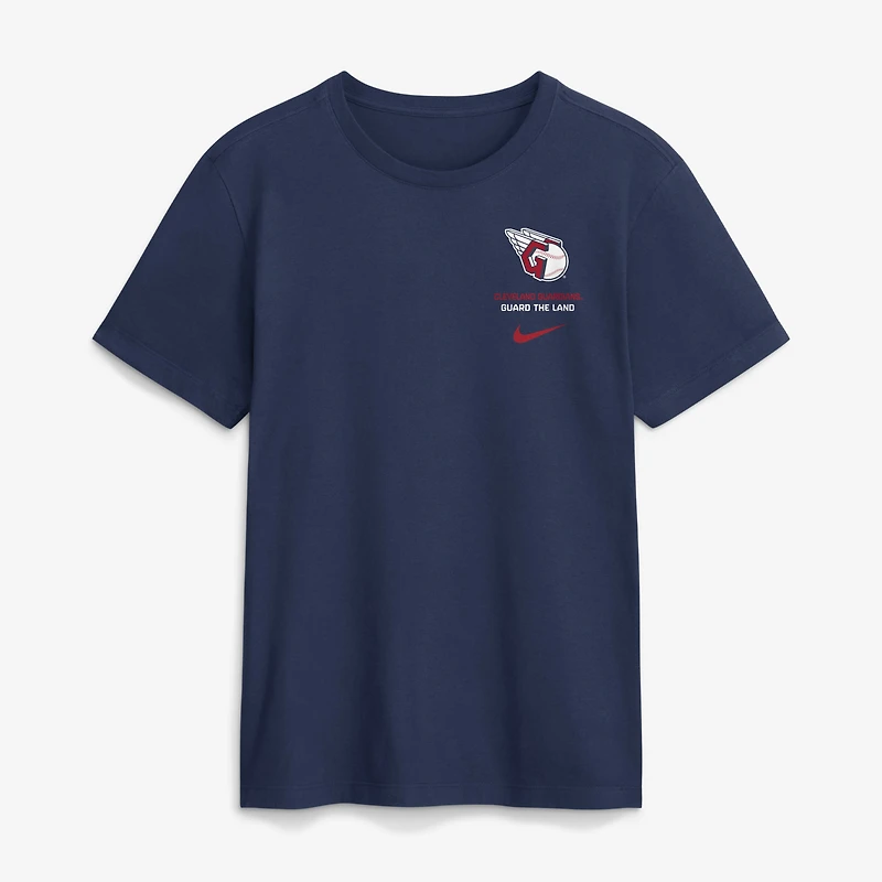 Men's Nike Navy Cleveland Guardians Primetime Inning T-Shirt