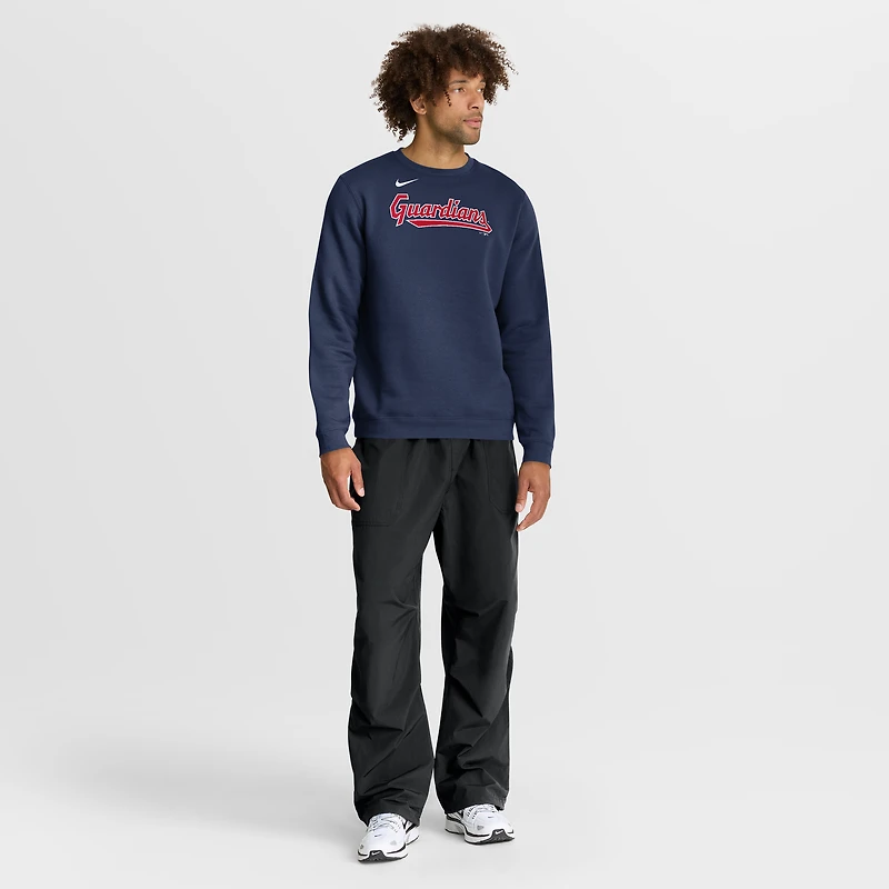 Sweat-shirt Nike Primetime Wordmark bleu marine pour homme
