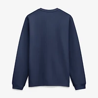 Men's Nike Navy Cleveland Guardians Primetime Wordmark Sweatshirt
