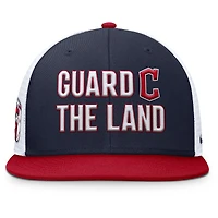Men's Nike  Navy Cleveland Guardians Pro Trucker Snapback Hat