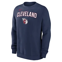 Sweat-shirt Nike bleu marine Cleveland Guardians pour homme