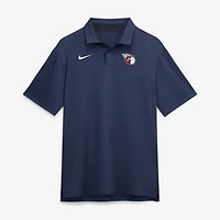 Men's Nike Navy Cleveland Guardians Tour Dri-FIT Polo