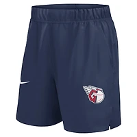 Short tissé Nike Victory Dri-FIT bleu marine Cleveland Guardians pour homme