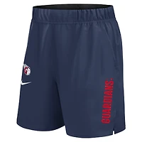 Short tissé Nike Victory Dri-FIT bleu marine Cleveland Guardians pour homme