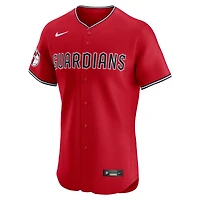 Maillot Nike rouge Alternate Elite des Cleveland Guardians pour homme