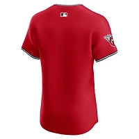 Maillot Nike rouge Alternate Elite des Cleveland Guardians pour homme