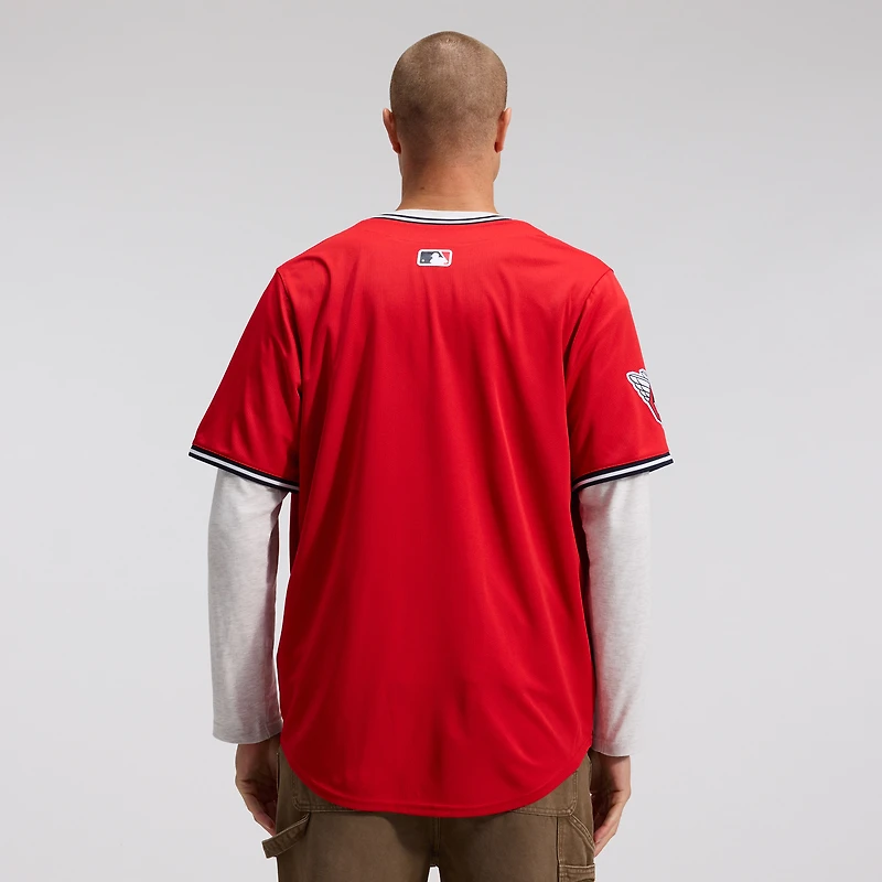 Men's Nike Red Cleveland Guardians Alternate Limited Jersey