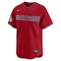 Men's Nike Red Cleveland Guardians Alternate Limited Jersey