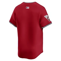 Men's Nike Red Cleveland Guardians Alternate Limited Jersey