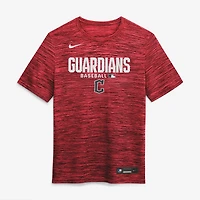 Men's Nike Red Cleveland Guardians Authentic Collection Velocity Dri-FIT T-Shirt