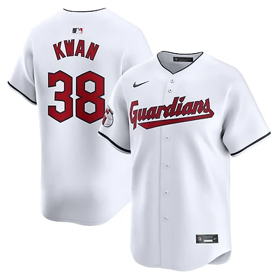 Maillot de joueur Nike Steven Kwan pour hommes, blanc, Cleveland Guardians Home Limited Player