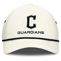 Men's Nike  Stone Cleveland Guardians Club Adjustable Hat