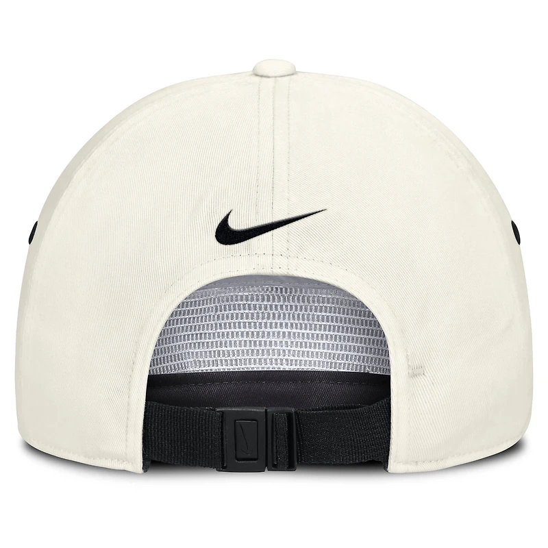 Men's Nike Stone Cleveland Guardians Club Adjustable Hat