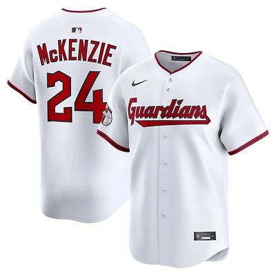 Maillot Nike Triston McKenzie pour homme, blanc, Cleveland Guardians, domicile, édition limitée