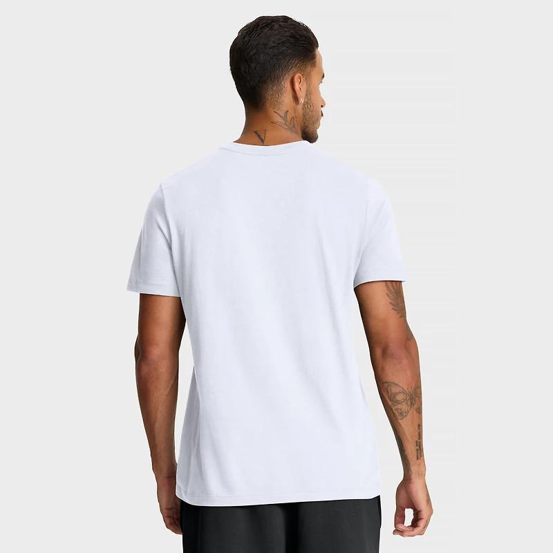 T-shirt Nike blanc pour homme Cleveland Guardians avec nom de l'équipe en gras