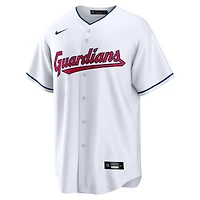 Maillot Nike Cleveland Guardians Domicile Blanc Replica pour Homme