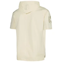 Men's Pro Standard Cream Cleveland Guardians Neutral Hoodie T-Shirt