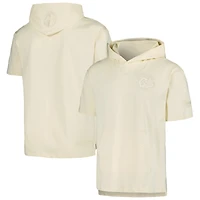 Men's Pro Standard Cream Cleveland Guardians Neutral Hoodie T-Shirt