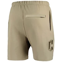 Short en polaire neutre Pro Standard kaki Cleveland Guardians pour hommes