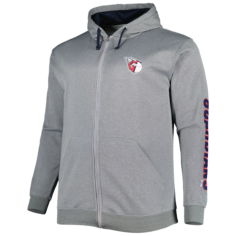 Profil Ash Cleveland Guardians Big & Tall Sweat à capuche pour homme