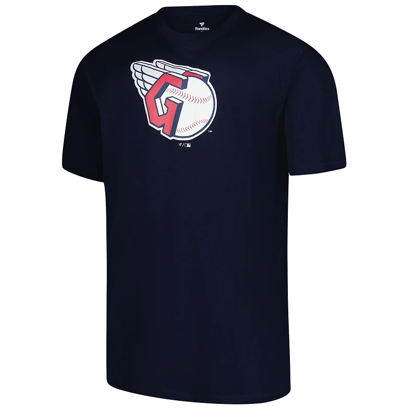 T-shirt à logo principal bleu marine Cleveland Guardians Big & Tall pour hommes