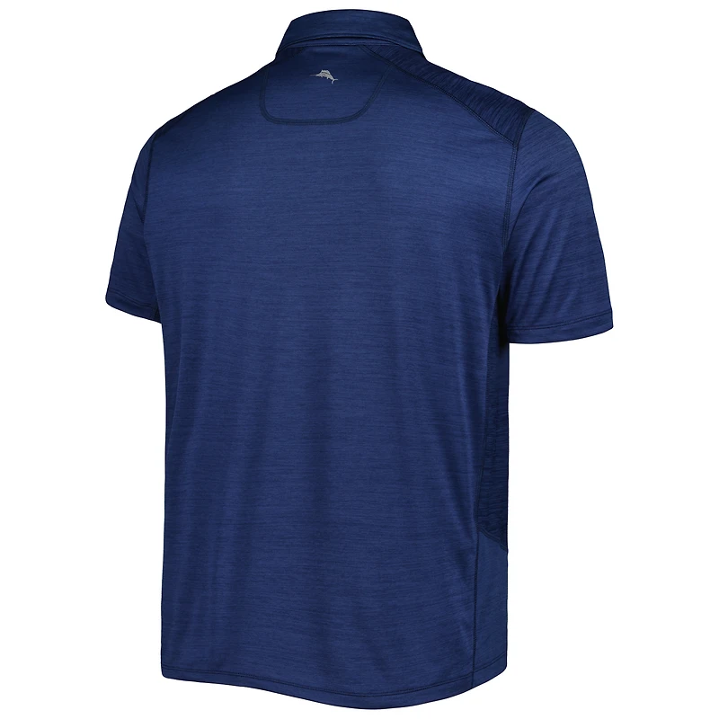 Polo Tommy Bahama Navy Cleveland Guardians Delray IslandZone pour homme