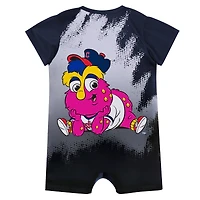 Body bébé mascotte Cleveland Guardians bleu marine Outerstuff pour nouveau-né