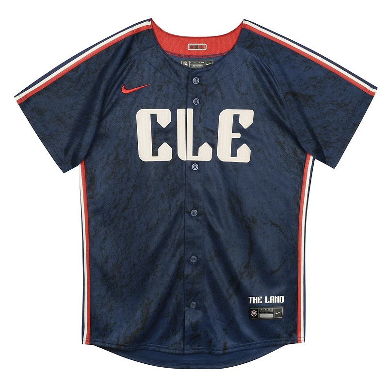 Preschool Nike Navy Cleveland Guardians City Connect Jersey