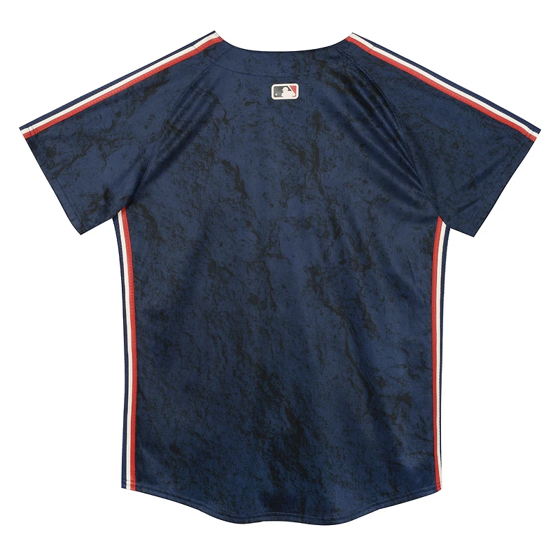 Preschool Nike Navy Cleveland Guardians City Connect Jersey