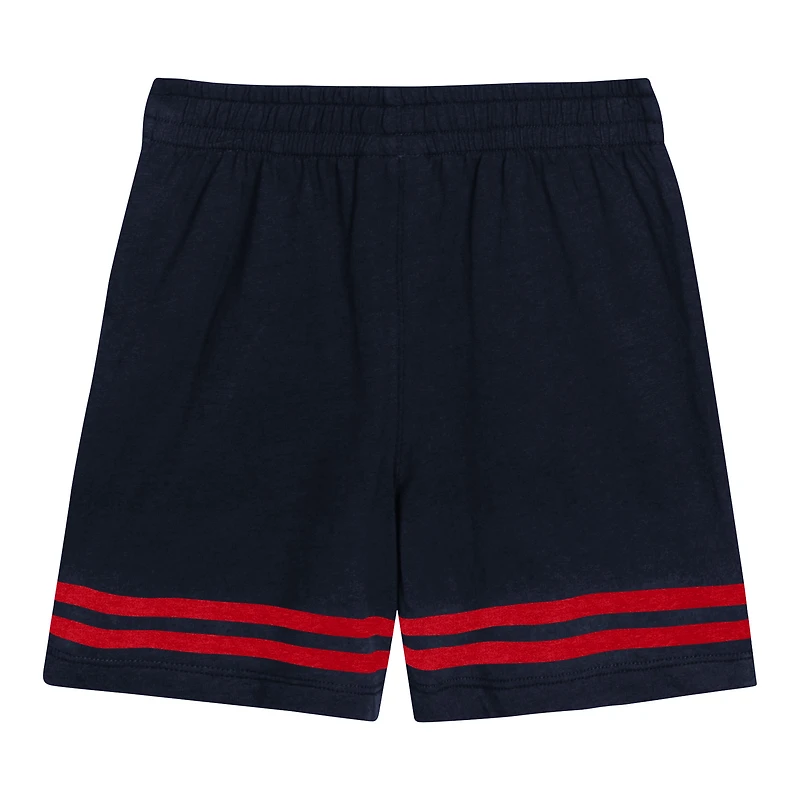 Ensemble t-shirt et short bleu marine Cleveland Guardians Bonus Ball pour tout-petit